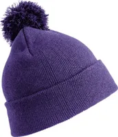 Result - "Winter Essentials" Mütze Bommel für Damen BC4638 (Einheitsgröße) (Violett)