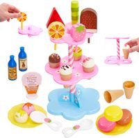 EIS HOLZ Zubehör Kaufladen Spielküche Holzspielzeug Spielzeug Lebensmittel #5035 