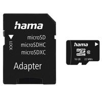 hama Speicherkarte Micro SecureDigital High Capacity 16 GB