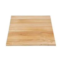 Bolero quadratische Tischplatte Natur vorgebohrt 70cm