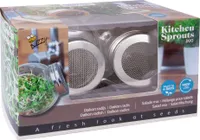 Sprossenglas DUO Set mitKeimsprossen | Keimsprossenglas von Buzzy Seeds