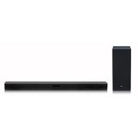 LG SK5 Soundbar 2.1 se subwooferem s volným kabelem a prostorovým zvukem DTS Virtual x Surround Sound Black