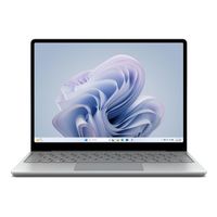 Surface Laptop Go 3, Platin, 12,4 Zoll, Touch, Intel Core i5-1235U, 8 GB, 256 GB SSD, Intel Iris Xe