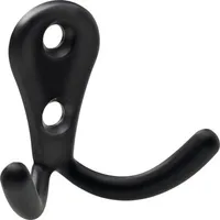 Mantelhaken schwarz 54x44x24 mm, 1 Stück