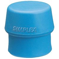 HALDER Ersatzteile für Simplex Schonhammer TPE-soft  blau 60 mm
