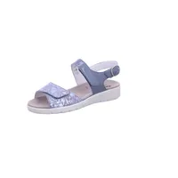 semler Damen Sandaletten in blau, Größe 6