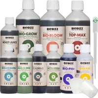 BioBizz Dünger All-Star Try Pack Big All - Grow Anbau Indoor Outdoor NaturdüngerStarter Orchideen Zimmerpflanzen