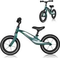 LIONELO Bart running bike od 2 let do 30 kg 12palcová kola Výškově nastavitelný volant a sedlo Zámek volantu Opěrka nohou Rukojeť pro přenášení Zelená