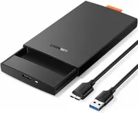Ugreen kieszeń obudowa dysku SSD / HDD 2.5'' USB 3.0 SATA czarna (CM237)
