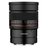 Samyang SA3702 - MF-Objektiv für Nikon Z Kamera (85 mm, F1.4) schwarz