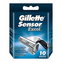 Gillette Sensor Excel Ostrza do maszynki do golenia dla mężczyzn - 10 sztuk