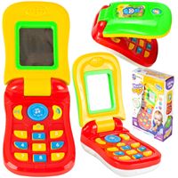 MalPlay Baby Lernspaß Smart Phone Lernspielzeug | Babyspielzeug Baby erstes Handy | Licht & Sound | Babyspielzeug Lernspielzeug für Kinder ab 12 Monat