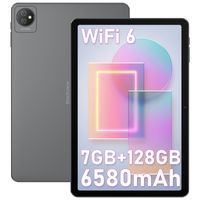 Blackview Tablet 10 Zoll, Tab 8 WiFi Tablet Android 12, Tablet 5G/2.4G WiFi 6, 7GB(4GB+3GB)RAM+128GB ROM(TF 1TB), 6580mAh Akku, 13MP+8MP Kamera/HD+ IPS/GMS Certified/BT5.0/OTG/Dual-Lautsprecher/Type-C
