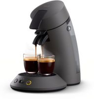 Philips Senseo Original Plus Kaffeepadmaschine (Kaffeestärkewahl, Kaffee Boost Technologie, aus recyceltem Plastik), grau (CSA210/50)