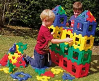 Riesen Polydron Klassen/Gruppen Set 80tlg.