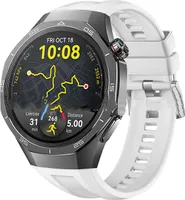 INF Silikónový remienok na hodinky 22MM pre HUAWEI WATCH GT5 Pro 46MM Biela + strieborná