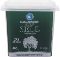 Marmarabirlik Kuru Sele Getrocknete Natürliche Schwarze Oliven 400g