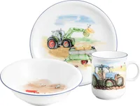 Kindergeschirr-Set 3-tlg. MEIN TRAKTOR 65151 COMPACT Seltmann