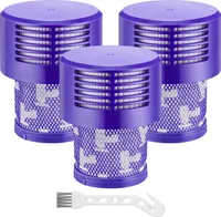 Filter für Dyson V10 SV12 -Waschbar Ersatz Filter für Dyson V10 Cyclone Series, V10 Absolute, V10 Animal, V10 Total Clean, V10 Motorhead, SV12,Staubsauger Ersatzteil Ersetzen Sie #DY-969082-01