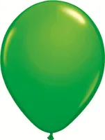 DeCoArt SET 10 Luftballons limone ca 28 cm Ballonverschlüsse weiß  Aufblasventil
