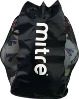 Mitre - Futbalový vak, 12 lôpt RD1804 (jedna veľkosť) (čierna/biela)