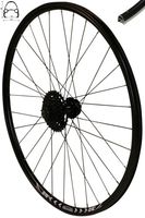 REDONDO 28 Zoll Hinterrad Laufrad Felge Schwarz Disc + 8-fach Shimano Kassette