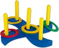Outdoor active Ringwurfspiel mit 6 Ringen, 1 Stück