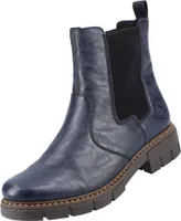 Rieker Chelsea Boot - Blau Synthetik Größe: 36 Normal