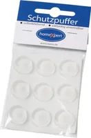 Schutzpuffer Clear 20mm Ku.transp.Koni selbstkl.