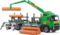 Polesie Volvo Holztransporter mit Anhänger 78x19x25 cm 1450652