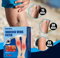 30 X Krampfadern Pflaster für Bein Krampfadern Heilpflaster für Venenpflege Durchblutung Phlebitis Kapillargesundheit