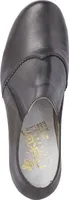 Rieker Damen Pumps Leder Hochfront geschlossen Gummizug 41751, Größe:40 EU, Farbe:Schwarz
