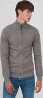 INDICODE IDBanjamino Herren Strickjacke Cardigan Grobstrick mit Stehkragen