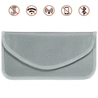 Keyless Go Schutz Autoschlüssel Faraday Tasche, Funkschlüssel Abschirmung Schlüsseltasche, Auto Blocker Faraday Schlüsseltasche Strahlenschutz Tasche Blocking Hülle