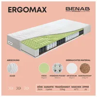 Benab Ergomax 1+1 Matratze 90 x 195 cm