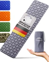 Isomatte Camping Aufblasbar Alpenwert Ultraleicht wasserdichte Faltbare Luftmatratze, für Camping und Outdoor I Isomatte kleines Packmaß 6cm