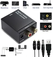 Digital Zu Analog Audio Konverter Wandler Optisch Toslink Koaxial Auf RCA