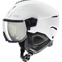 Uvex Instinct Visor white black mat Ski Helmet Skihelme Snowboardhelm Gr.  (53-56 cm) Wintersport Schutzhelm Winter