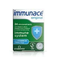 Vitabiotics Immunace with Betacarotene Vitamins and Minerals 30 Tablets
