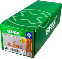 SPAX 251010602005 Tellerschrauben 6 mm 200 mm T-Profil Stahl gehärtet 50 St