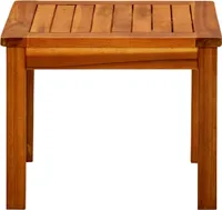 vidaXL Ogrodowy stolik kawowy 45x45x36 cm z litego drewna akacjowego