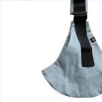 Wildride Kindertrage Stripe (Hüfttrage), Farbe:Light Denim Stripe