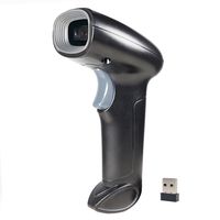 2D-1D-Barcode-Scanner, 2,4 G, kabellose USB-Kabelverbindung, Hand-Barcode-Lesegeraet, manueller Ausloeser/automatisches kontinuierliches Scannen, Unterstuetzung fuer Bildschirmcode, kompatibel mit Windows, Android, Mac, fuer Supermarkt, Einzelhandel, Bibliothek, Logistik, Lager