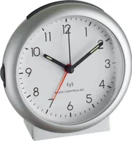 TFA-Dostmann 98.1036 Wecker Quarzwecker Silber (98.1036)