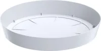 podložka pod kvetináč 12,5cm LOFLY PPLF125-S449 biela plastová PROSPERPLAST