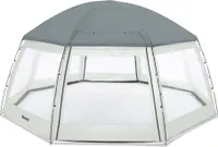 Bestway 58612 / 24, Kopule na bazén, Nadzemní bazén, Kulatý, Průhledná, PVC, Polyester, 600 mm