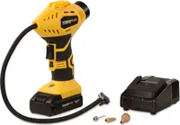 Powerplus Incl Bat 18v 1.5ah Incl Ladeluftpumpe 3 Stücke Gelb One Size / EU Plug Gelb One Size