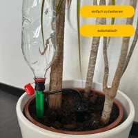 30 Tage Wasserspender für PET Flaschen Schlauch Spieß Bewässerung Blumen