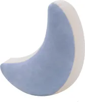 360Home Kuscheltier Kissen Kopfkissen Dekokissen E-Blauer Mond