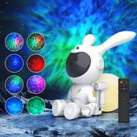 Sternenhimmel Projektor Astronaut Galaxie Lampe LED Sternenprojektor Kinder Nachtlicht mit Fernbedienung